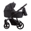Bebetto Pascal Premium Class Dark 02 kolor czarny ekoskóra wózek 2w1